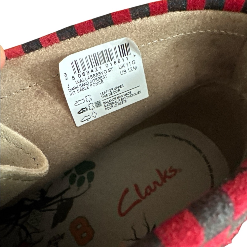 Rare Clarks Originals Wallabee Evo Stranger Things The Upside Down Men’s Size 12 - Picture 8 of 10